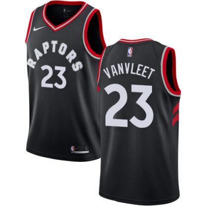 Nike Toronto Raptors #23 Fred VanVleet Black Women's NBA Swingman Statement Edition Jersey