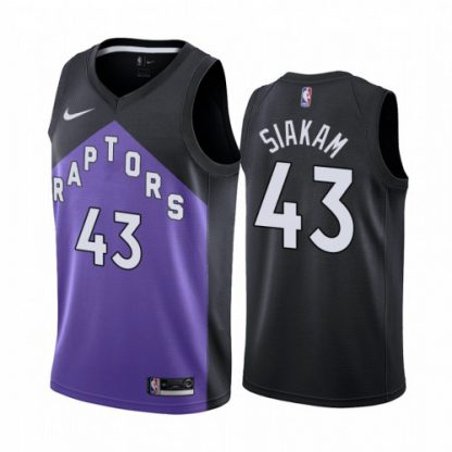 Toronto Toronto Raptors #43 Pascal Siakam Purple Women's NBA Swingman 2020-21 Earned Edition Jersey