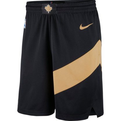 Men's Toronto Toronto Raptors Nike Black City Edition Swingman Shorts