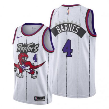 Toronto Toronto Raptors #4 Scottie Barnes Youth White Jersey