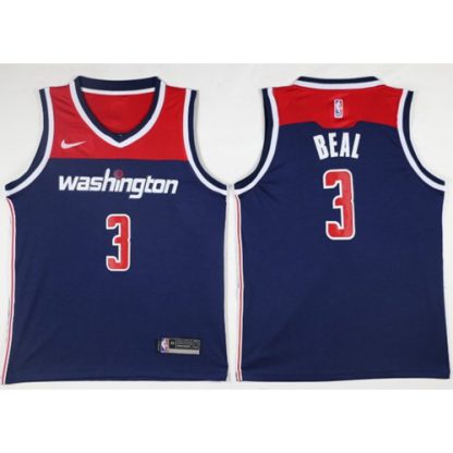 Nike Washington Wizards #3 Bradley Beal Navy Blue NBA Swingman Statement Edition Jersey