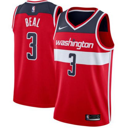 Nike Washington Wizards #3 Bradley Beal Red NBA Swingman Icon Edition Jersey