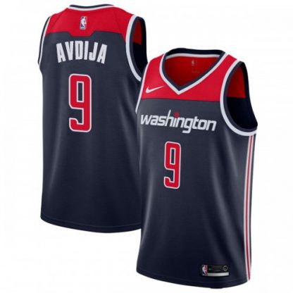 Nike Washington Wizards #9 Deni Avdija Navy Blue Youth NBA Swingman Statement Edition Jersey