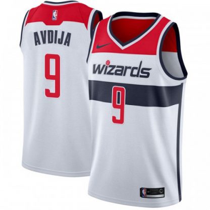 Nike Washington Wizards #9 Deni Avdija White Association Edition Women's NBA Swingman Jersey