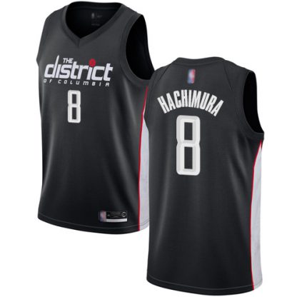 Nike Washington Wizards #8 Rui Hachimura Black NBA Swingman City Edition 2018/19 Jersey