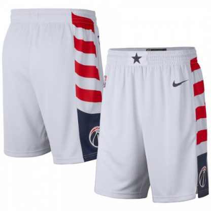 Washington Washington Wizards Nike 2019-20 City Edition Swingman Shorts White