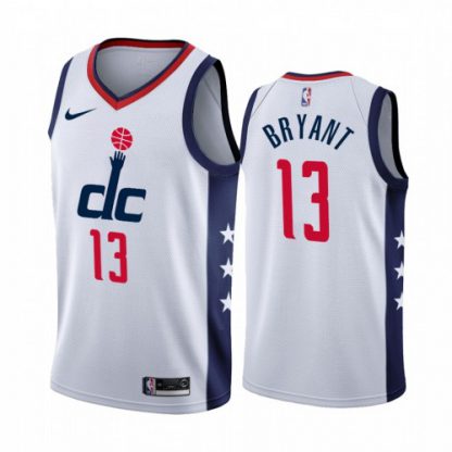 Nike Washington Wizards #13 Thomas Bryant Men's Unveil 2019-20 City Edition Swingman NBA Jersey White
