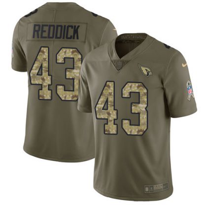 Nike Arizona Cardinals #43 Haason Reddick Olive/Camo Youth Stitched NFL Limited 2017 Salute to Service Jersey