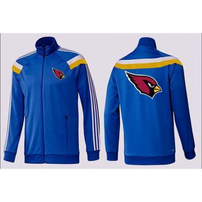 NFL Arizona Arizona Cardinals Team Logo Jacket Blue_2