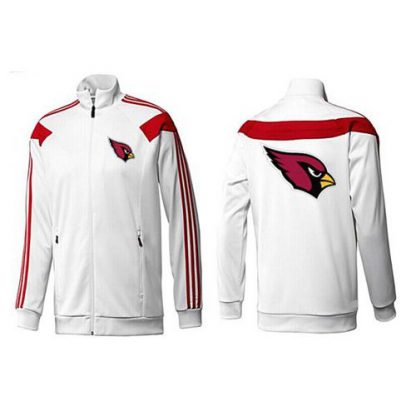 NFL Arizona Arizona Cardinals Team Logo Jacket White_1