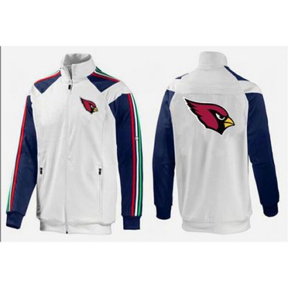 NFL Arizona Arizona Cardinals Team Logo Jacket White_2