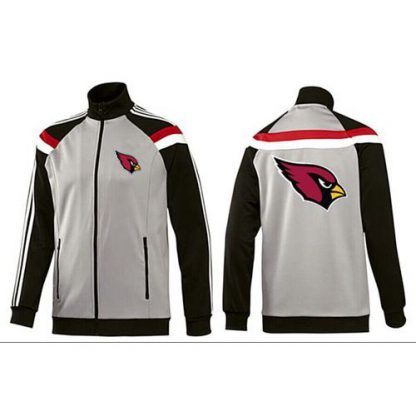 NFL Arizona Arizona Cardinals Team Logo Jacket Grey