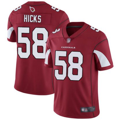 Nike Arizona Cardinals #58 Jordan Hicks Red Team Color Men's Stitched NFL Vapor Untouchable Limited Jersey