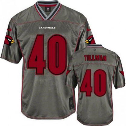 Nike Arizona Cardinals #40 Pat Tillman Grey Youth Stitched NFL Elite Vapor Jersey