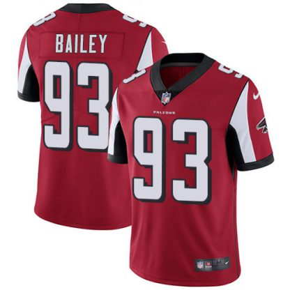 Nike Atlanta Falcons #93 Allen Bailey Red Team Color Men's Stitched NFL Vapor Untouchable Limited Jersey