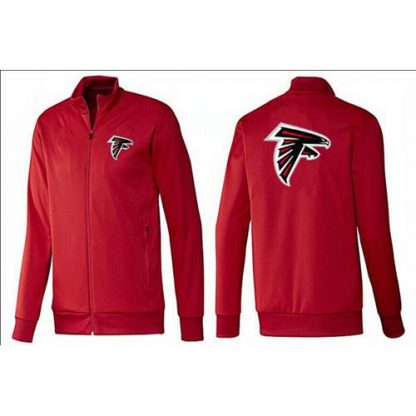 NFL Atlanta Atlanta Falcons Team Logo Jacket Red_1
