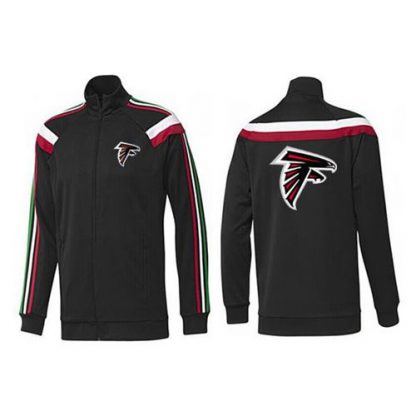 NFL Atlanta Atlanta Falcons Team Logo Jacket Black_2
