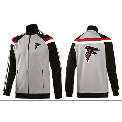 NFL Atlanta Atlanta Falcons Team Logo Jacket Grey