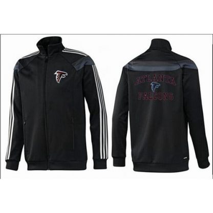 NFL Atlanta Atlanta Falcons Heart Jacket Black_2
