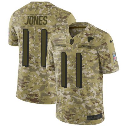 Nike Atlanta Falcons #11 Julio Jones Camo Youth Stitched NFL Limited 2018 Salute to Service Jersey