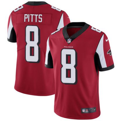 Nike Atlanta Falcons #8 Kyle Pitts Red Team Color Youth Stitched NFL Vapor Untouchable Limited Jersey