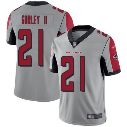 Nike Atlanta Falcons #21 Todd Gurley II Silver Men's Stitched NFL Limited Inverted Legend Jersey