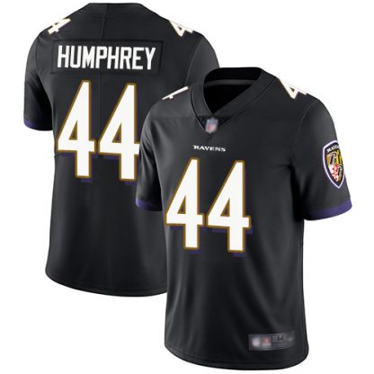 Nike Baltimore Ravens #44 Marlon Humphrey Black Alternate Men's Stitched NFL Vapor Untouchable Limited Jersey