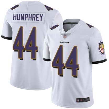 Nike Baltimore Ravens #44 Marlon Humphrey White Men's Stitched NFL Vapor Untouchable Limited Jersey