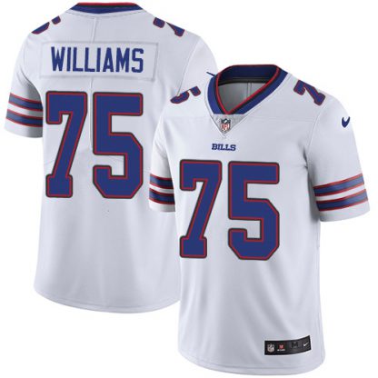 Nike Buffalo Bills #75 Daryl Williams White Youth Stitched NFL Vapor Untouchable Limited Jersey