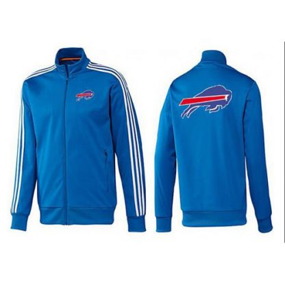 NFL Buffalo Buffalo Bills Team Logo Jacket Blue_3