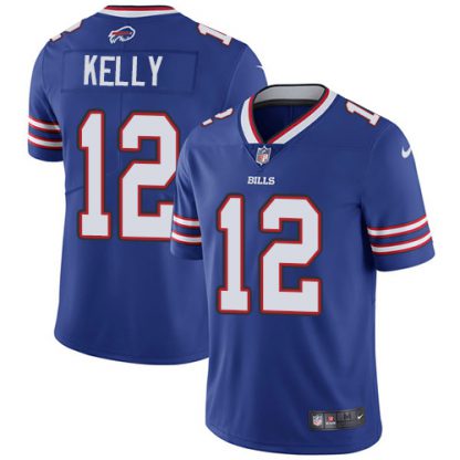 Nike Buffalo Bills #12 Jim Kelly Royal Blue Team Color Youth Stitched NFL Vapor Untouchable Limited Jersey