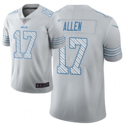 Nike Buffalo Bills #17 Josh Allen White Men's Stitched NFL Limited City Edition Jersey