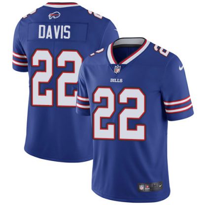 Nike Buffalo Bills #22 Vontae Davis Royal Blue Team Color Youth Stitched NFL Vapor Untouchable Limited Jersey