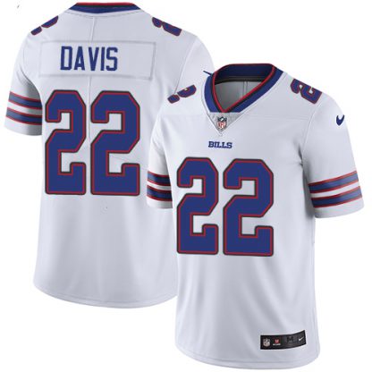 Nike Buffalo Bills #22 Vontae Davis White Youth Stitched NFL Vapor Untouchable Limited Jersey