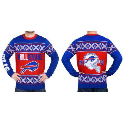 Nike Buffalo Bills Men's Ugly Sweater