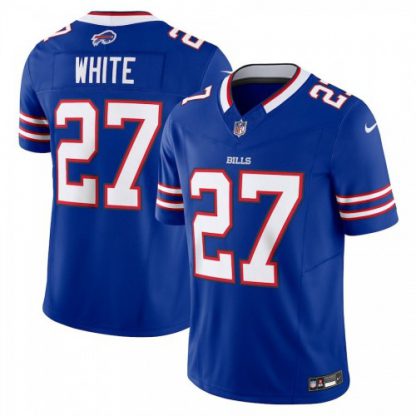 Buffalo Buffalo Bills #27 Ttredavious White Nike Men's Royal Vapor F.U.S.E. Limited Jersey