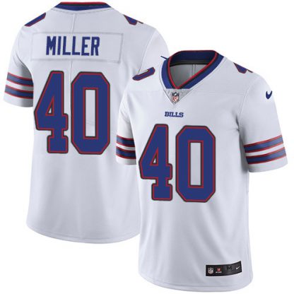 Nike Buffalo Bills #40 Von Miller White Youth Stitched NFL Vapor Untouchable Limited Jersey