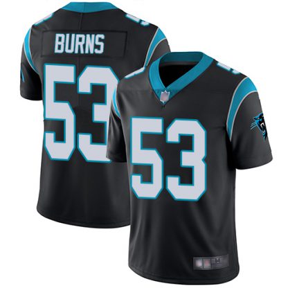 Nike Carolina Panthers #53 Brian Burns Black Team Color Men's Stitched NFL Vapor Untouchable Limited Jersey