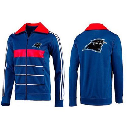 NFL Carolina Carolina Panthers Team Logo Jacket Blue_4