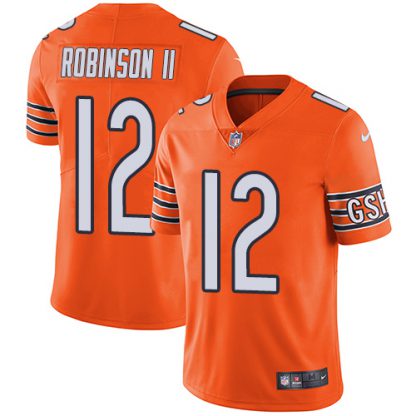 Nike Chicago Bears #12 Allen Robinson II Orange Youth Stitched NFL Limited Rush Jersey