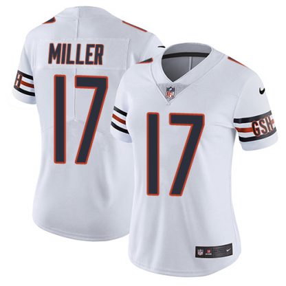 Nike Chicago Bears #17 Anthony Miller White Women's Stitched NFL Vapor Untouchable Limited Jersey