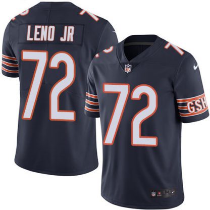 Nike Chicago Bears #72 Charles Leno Jr Navy Blue Team Color Youth Stitched NFL Vapor Untouchable Limited Jersey