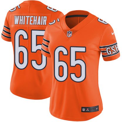 Nike Chicago Bears #65 Cody Whitehair Orange Women's Stitched NFL Limited Rush Jersey
