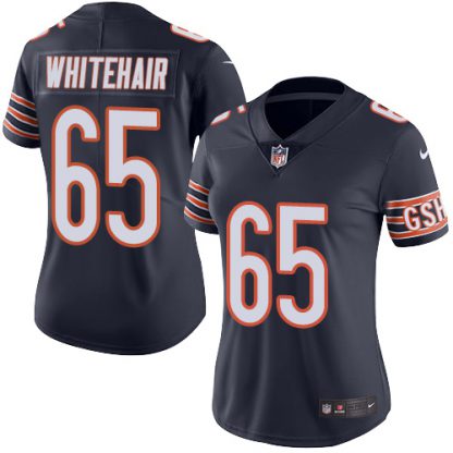 Nike Chicago Bears #65 Cody Whitehair Navy Blue Team Color Women's Stitched NFL Vapor Untouchable Limited Jersey