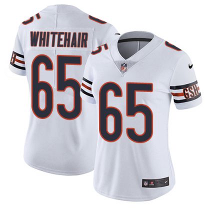 Nike Chicago Bears #65 Cody Whitehair White Women's Stitched NFL Vapor Untouchable Limited Jersey