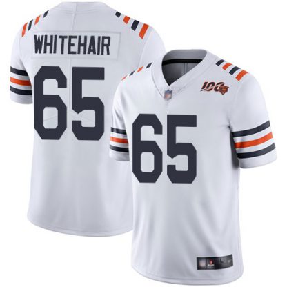 Nike Chicago Bears #65 Cody Whitehair White Alternate Youth Stitched NFL Vapor Untouchable Limited 100th Season Jersey
