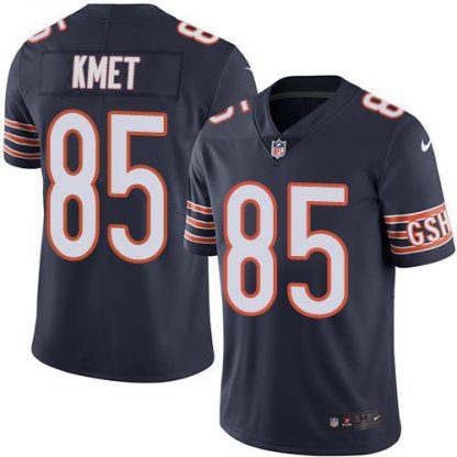 Nike Chicago Bears #85 Cole Kmet Navy Blue Team Color Men's Stitched NFL Vapor Untouchable Limited Jersey