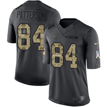 Nike Chicago Bears #84 Cordarrelle Patterson Black Youth Stitched NFL Limited 2016 Salute to Service Jersey
