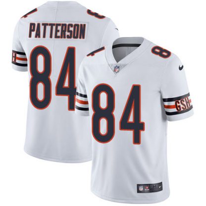 Nike Chicago Bears #84 Cordarrelle Patterson White Men's Stitched NFL Vapor Untouchable Limited Jersey