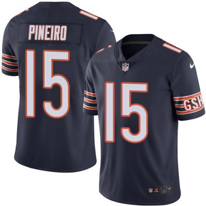 Nike Chicago Bears #15 Eddy Pineiro Navy Blue Team Color Youth Stitched NFL Vapor Untouchable Limited Jersey